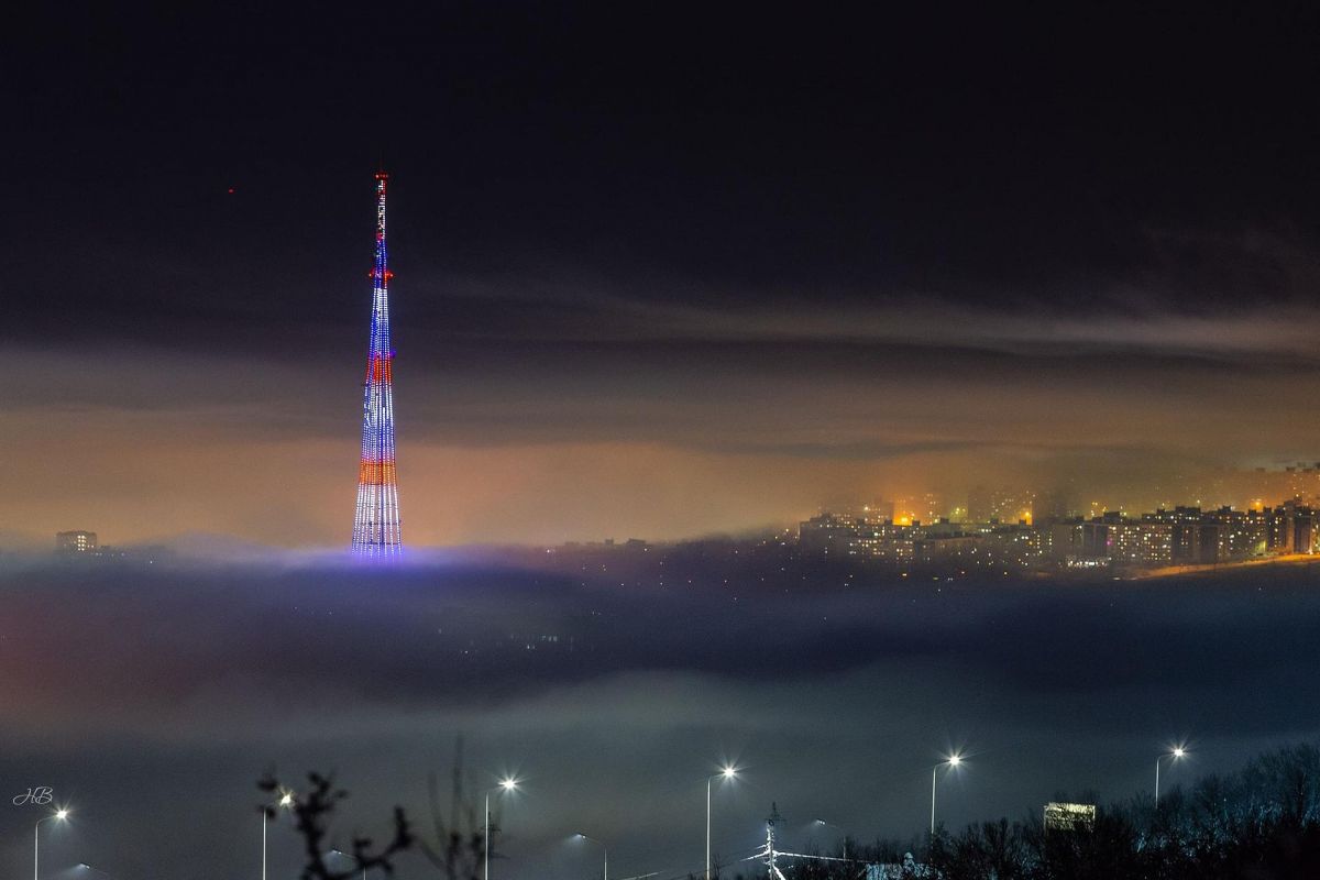 Панорамный Мурманск (зима)